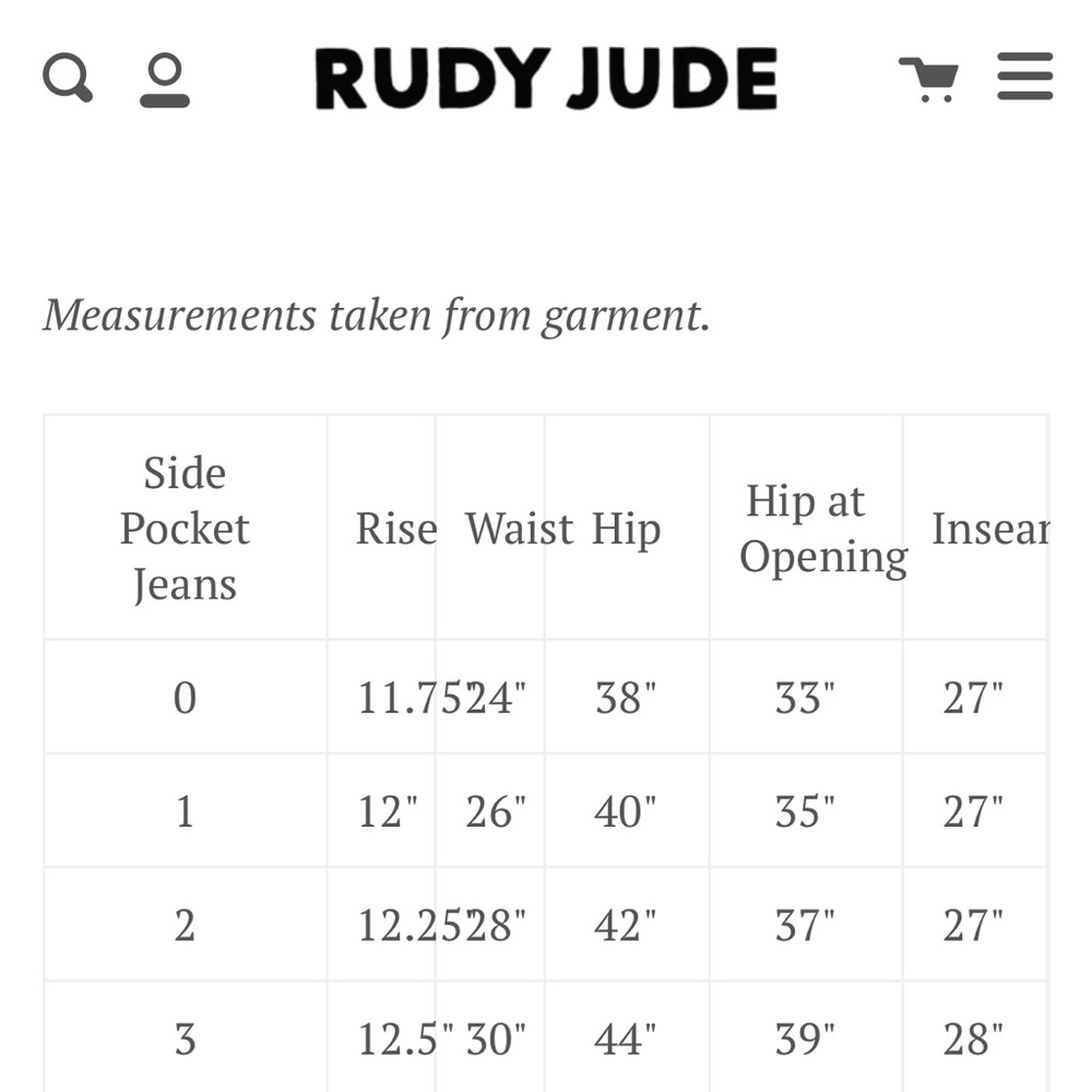 Brand New Rudy Jude Side button jeans - Picture 6 of 7